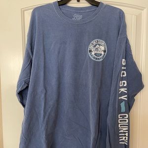 big sky country long sleeve tee